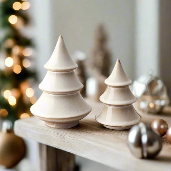 Neutral Christmas Tree Ornaments