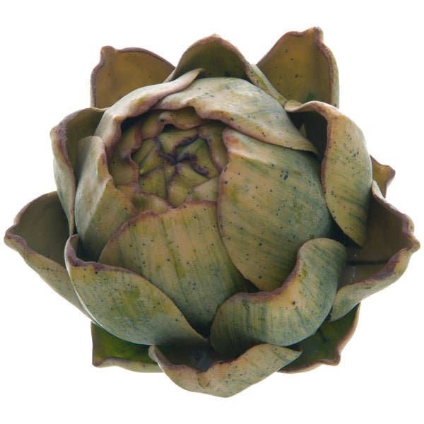 Naturalistic Faux Green Artichoke