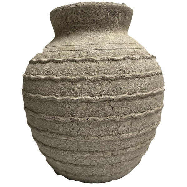 Large Tuscan Grey Vase