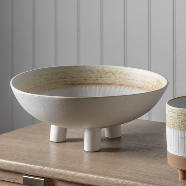 Petite Blanc Elevated Bowl