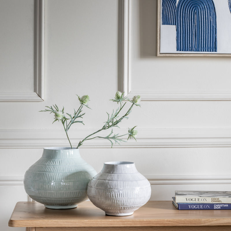 Laura Aqua Vase- Large