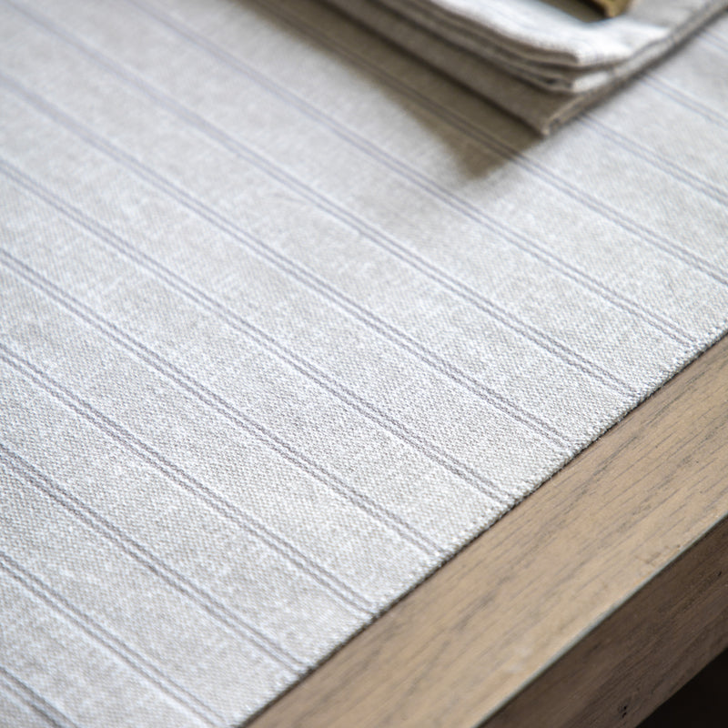 Natural Stripe Placemats 4pk