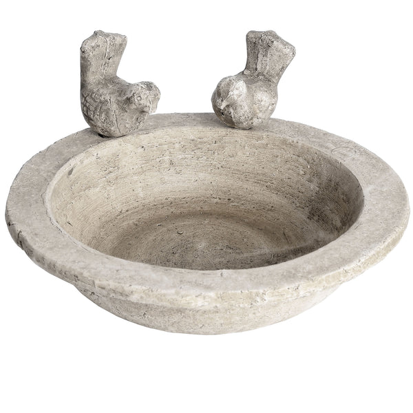 Stone Bird Bath