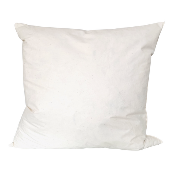 Square Duck Feather Filled Cushion Pad (19x19")