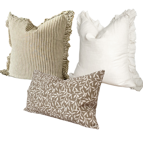 Olive Grove Retreat Cushion Set of 3