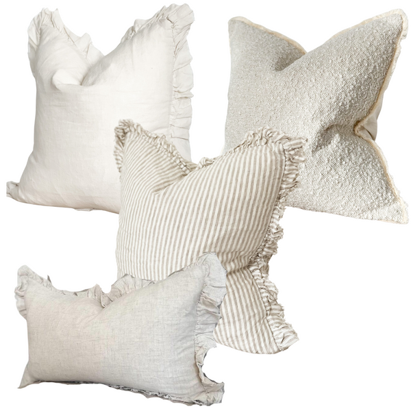 Cream Cushion Collection