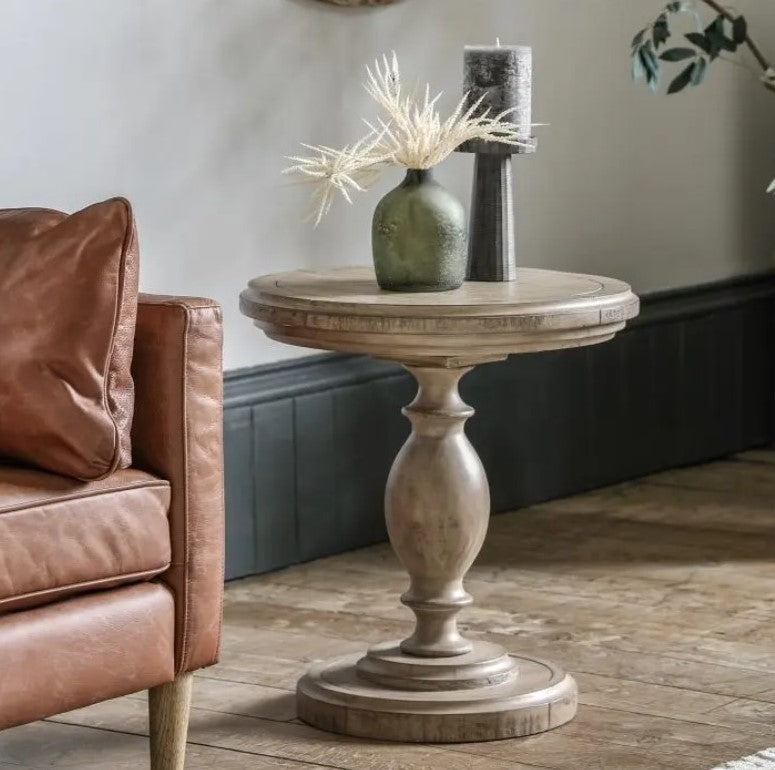 Westcoast Wooden Pine Side Table