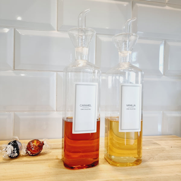 Glass Syrup Pourer Bottles