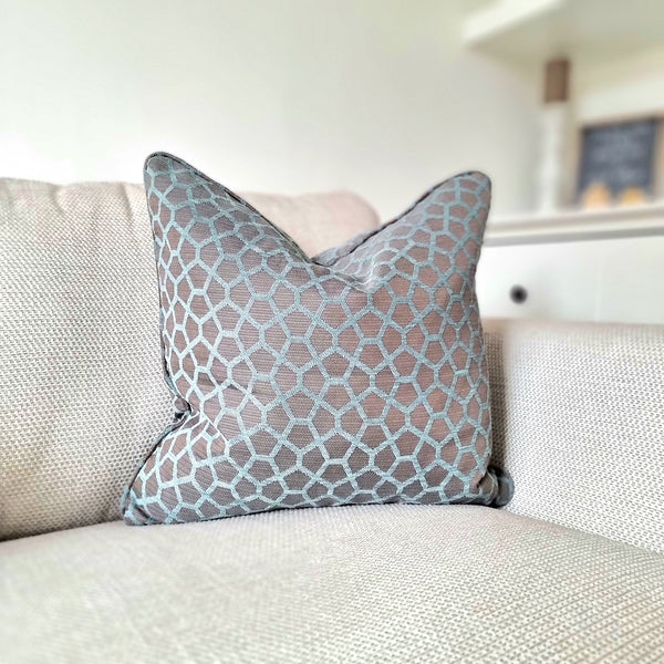 Sophia Teal Cushion Cover